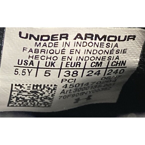 Under Armour Athletic Training Slip On Speed Sneakers Sz 5.5Y or Women\'s 7 main image 7